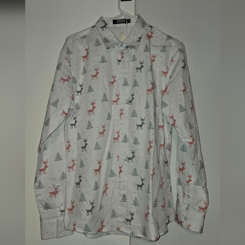 Men's Christmas Theme trees & reindeer